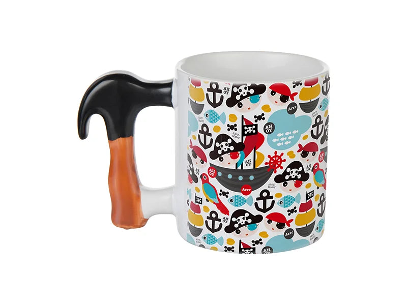 Sublimation 11oz Hammer Handle Mug