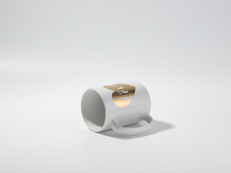 Sublimation 15oz Motto Mug(Heart Shape)