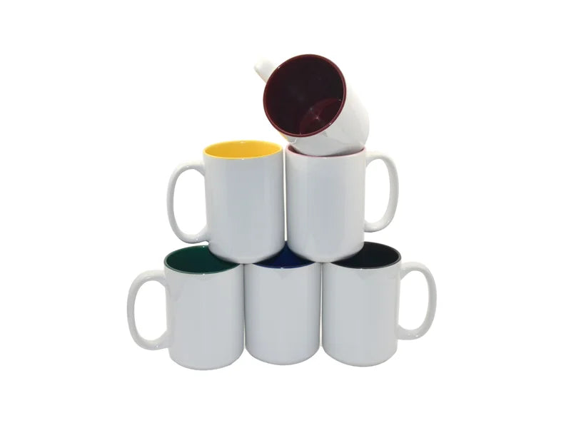 Sublimation 15oz Two-Tone Mugs