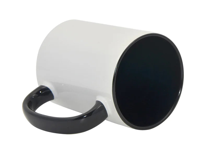 Sublimation 15oz Inner Rim Color - Black