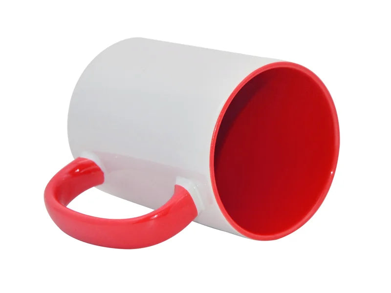 Sublimation 15oz Inner Rim Color - Red