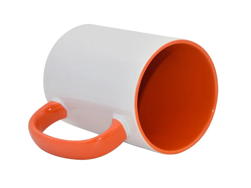 Sublimation 15oz Inner Rim Color - Orange