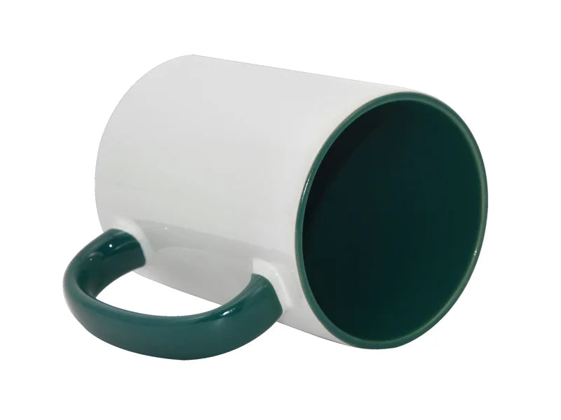 Sublimation 15oz Inner Rim Color - Green