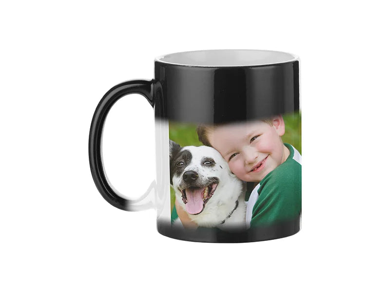 Sublimation 11oz Changing Color Mug (Black)