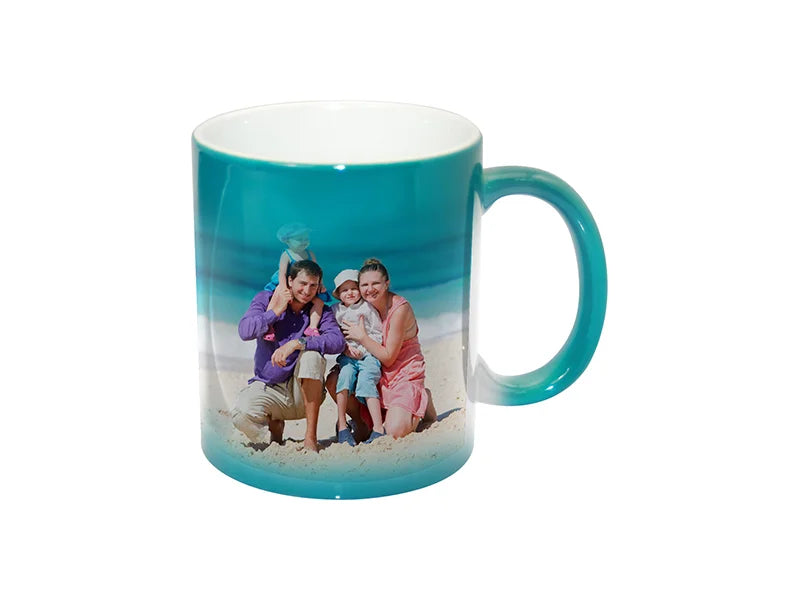 Sublimation 11oz Color Changing Mug (Green)
