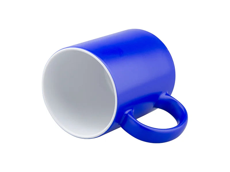 Sublimation 11oz Color Changing Mugs (Semi-Glossy, Blue)