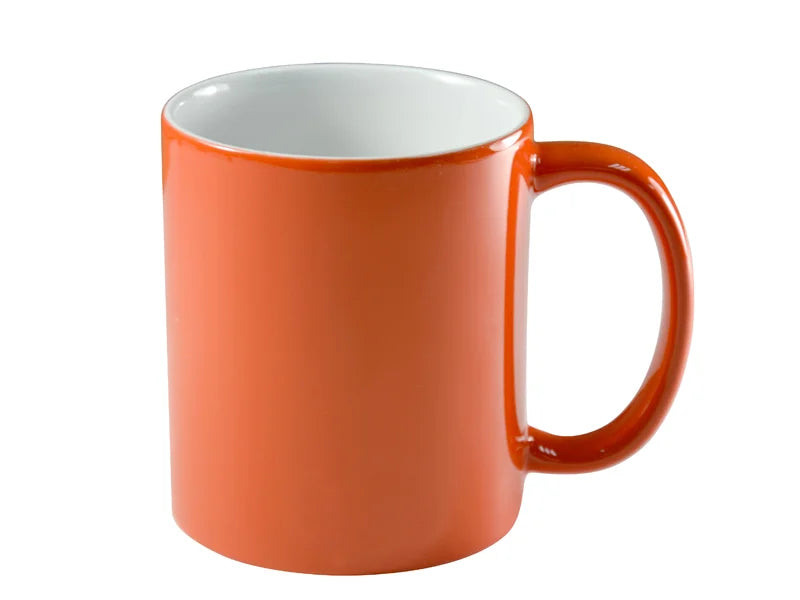 Sublimation 11oz Color Changing Mug (Orange)