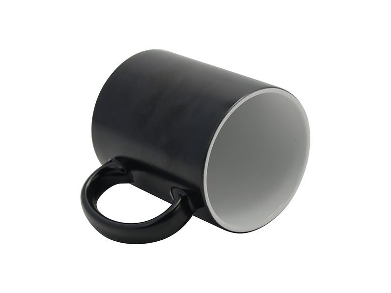 Sublimation 11oz Color Changing Mug (Black, Semi-Glossy)