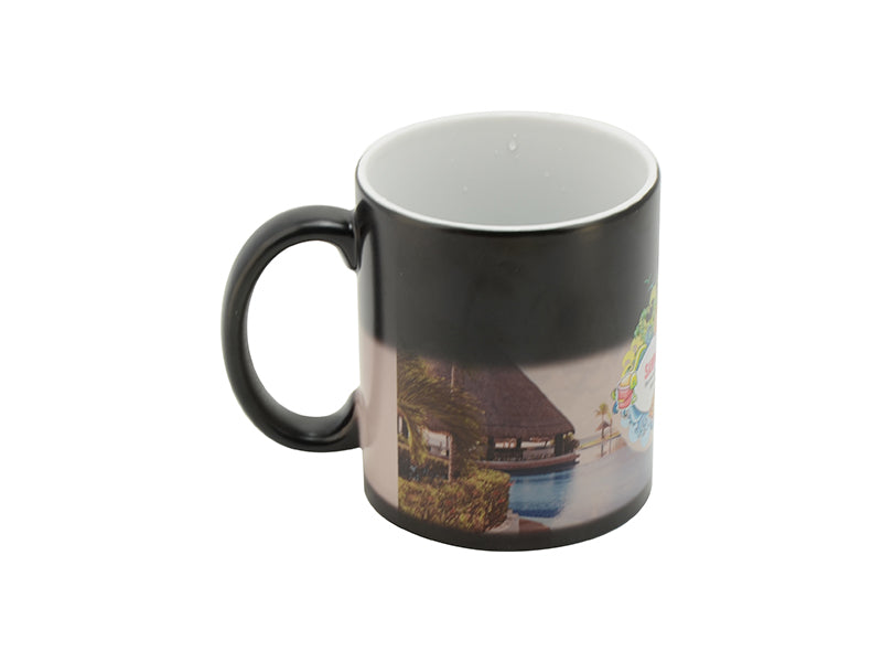 Sublimation 11oz Color Changing Mug (Black, Semi-Glossy)