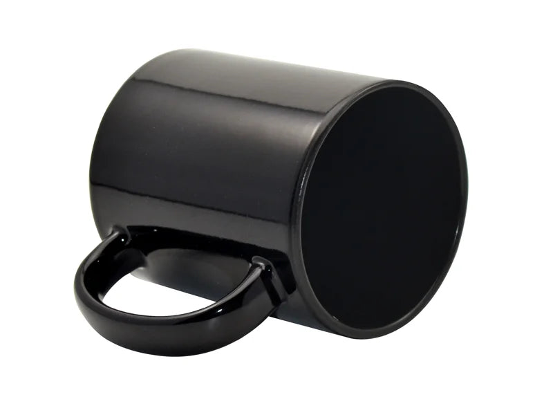 Sublimation 11oz Black Color Changing mug (Inner Black)