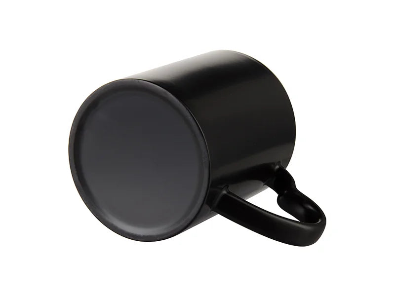 Sublimation 11oz Full Color Change Mug with Heart Handle