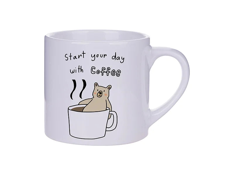 Sublimation 6oz White Photo Mug