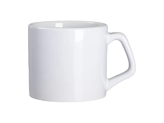 Sublimation 9oz/280ml Ceramic Coffee Mug w/ Square Handle