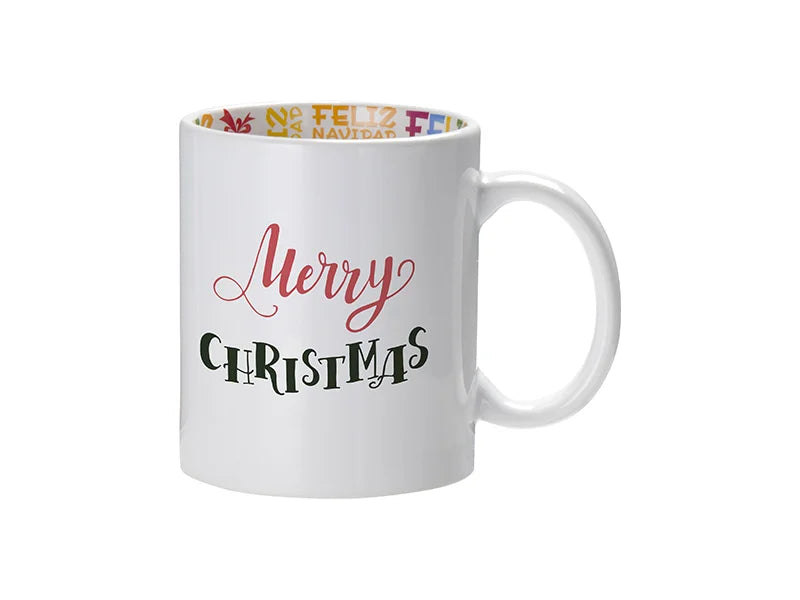 Sublimation 11oz Motto Mug(Merry Christmas, Spanish)