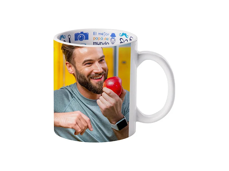 Sublimation 11oz Motto Mug (Best father, Spanish)