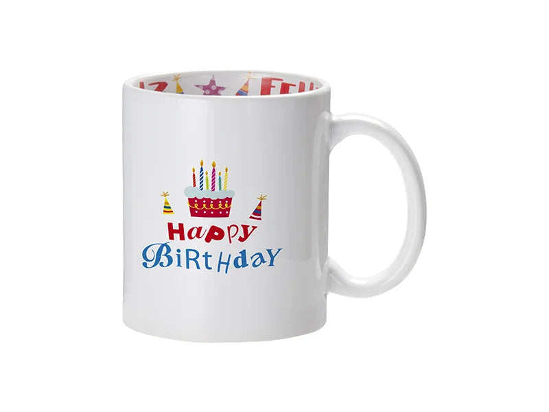 Sublimation 11oz Motto Mug(HAPPY BIRTHDAY, Spanish)