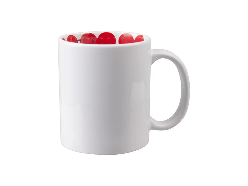 Sublimation 11oz Motto Mug (I LOVE YOU, Red)