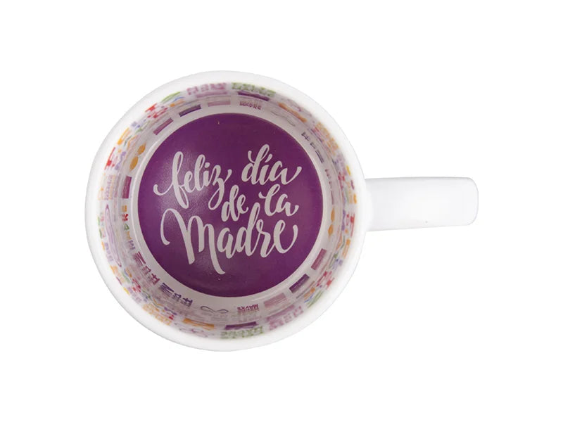 Sublimation 11oz Motto Mug(HAPPY MOTHER'S DAY, Spanish)