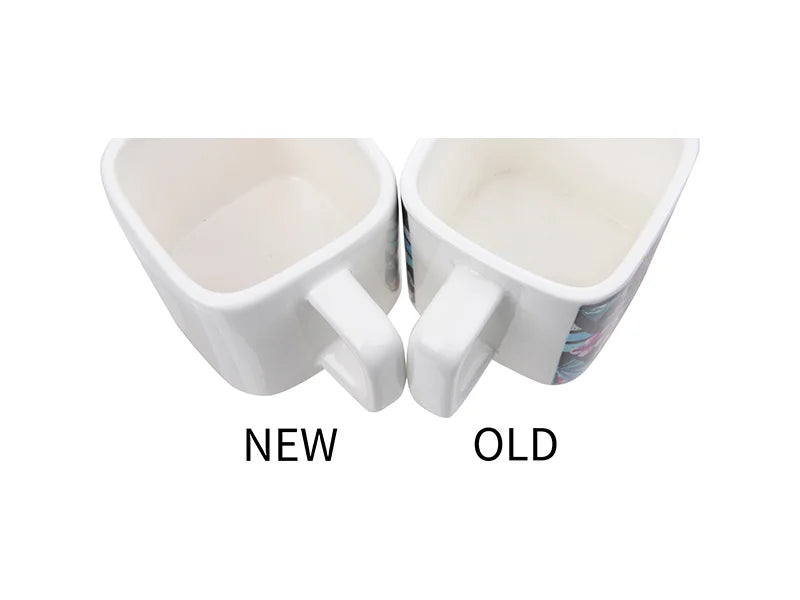 Sublimation 11oz Square White Mug