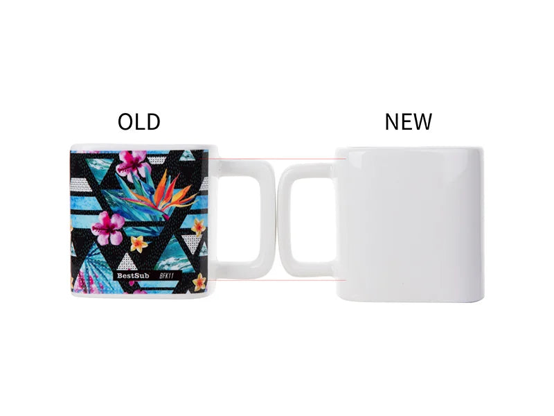 Sublimation 11oz Square White Mug