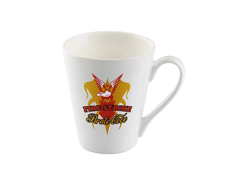 Sublimation 12oz Latte Bone China Coffee Mug