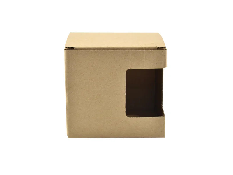 Sublimation 11oz Brown Cardboard Inner Box with Window