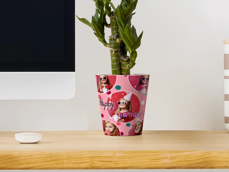 Sublimation 12oz Cone Shape Ceramic Flowerpot