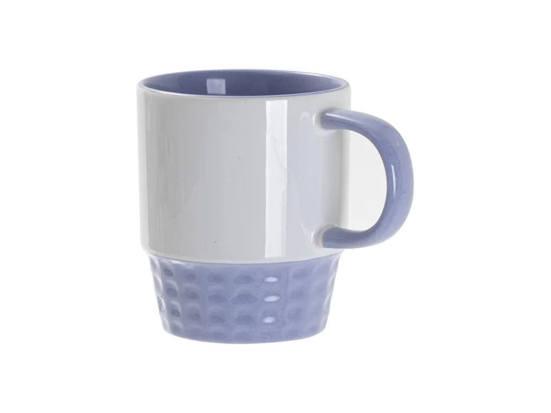 Sublimation Blanks 10oz/300ml Stackable Inner/Handle Color Mug--Light Purple