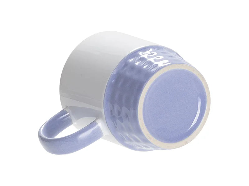 Sublimation Blanks 10oz/300ml Stackable Inner/Handle Color Mug--Light Purple