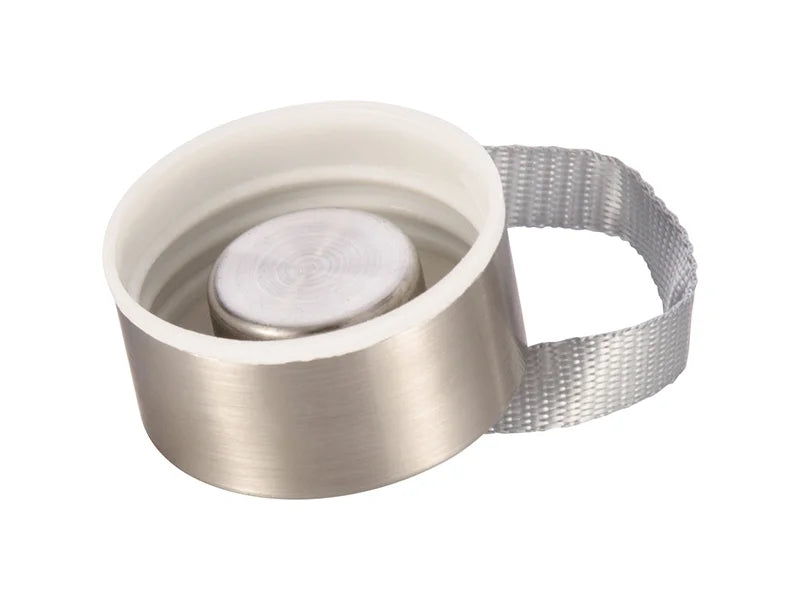 Sublimation 420ml Glass Bottle with Round White Patch