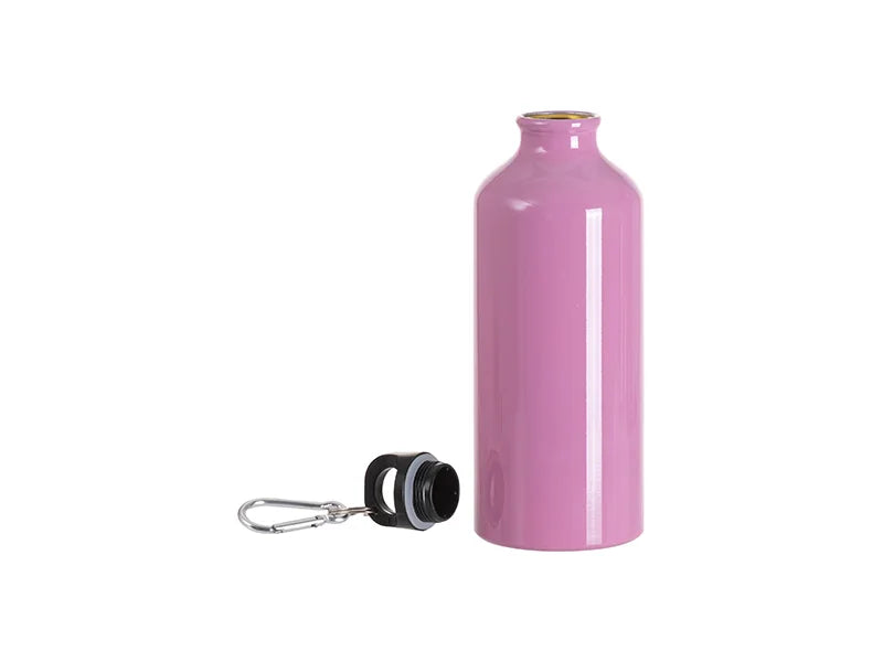 Sublimation Blanks 20oz/600ml Aluminium Water Bottle (Dark Pink)