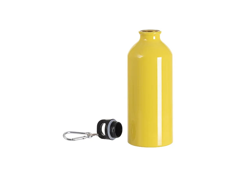 Sublimation Blanks 20oz/600ml Aluminium Water Bottle (Yellow)