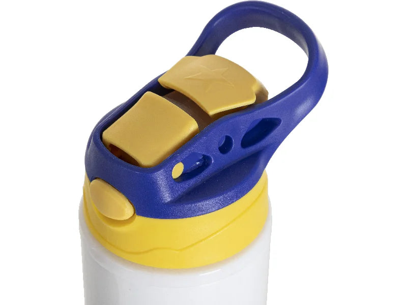 Sublimation Blanks 17oz/500ml White Aluminium Water Bottle With Lid