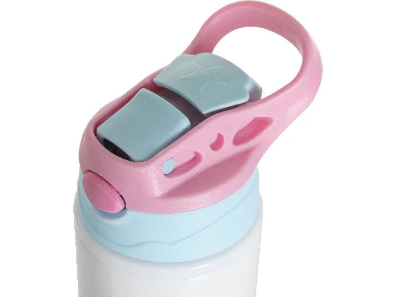 Sublimation Blanks 17oz/500ml White Aluminium Water Bottle With Lid