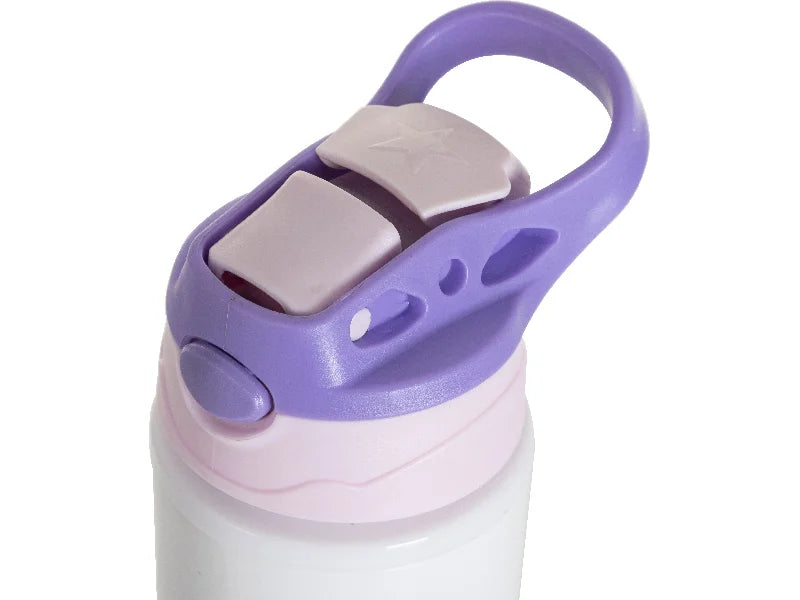 Sublimation Blanks 17oz/500ml White Aluminium Water Bottle With Lid