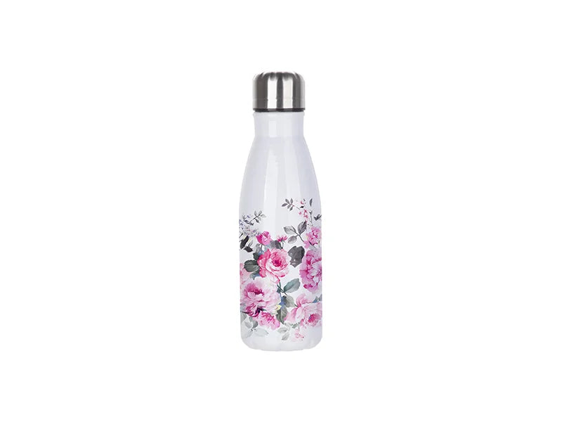 17OZ/500ml Aluminium Cola Shaped Sublimation Sports Water Bottle (White).