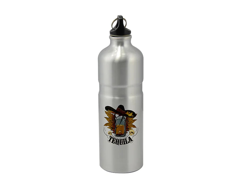 Sublimation 750ml Alluminum Water bottle (Silver)