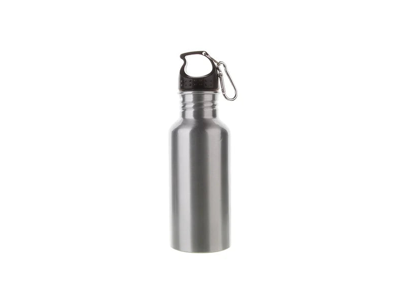 Sublimation 600ml Aluminium Water Bottle (Silver)