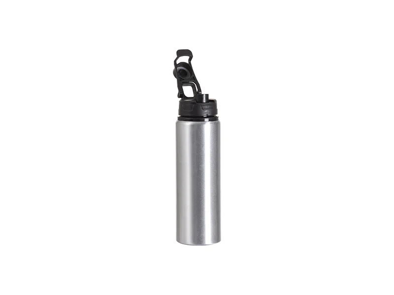 Sublimation Blanks 25oz/750ml Aluminum Water Bottle (Silver)