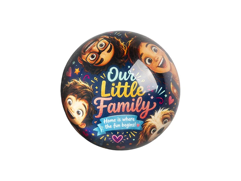 Sublimation Dome Crystal Paperweight φ8cm
