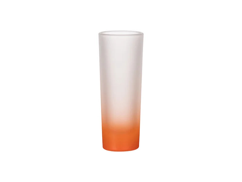 3oz Sublimation Shot Glass (Gradient Color Orange)