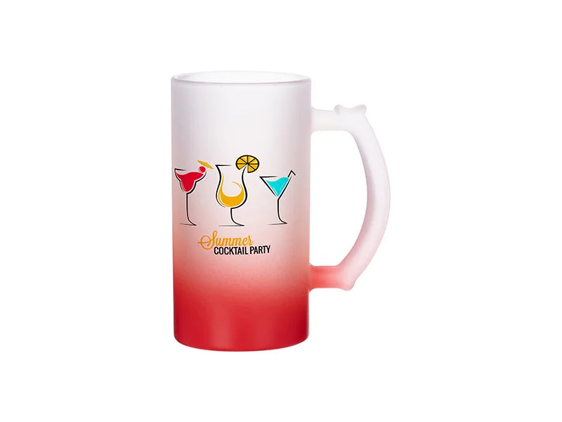 Sublimation 16oz Gradient Glass Beer Mug