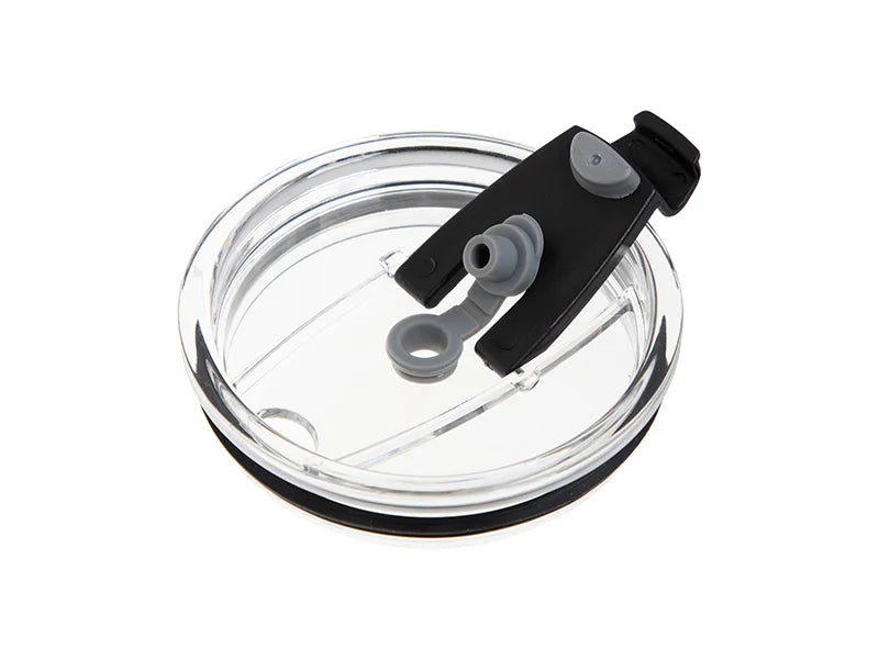 Sublimation 13oz/400ml Glass Mug w/ Lid & Straw (Frosted)