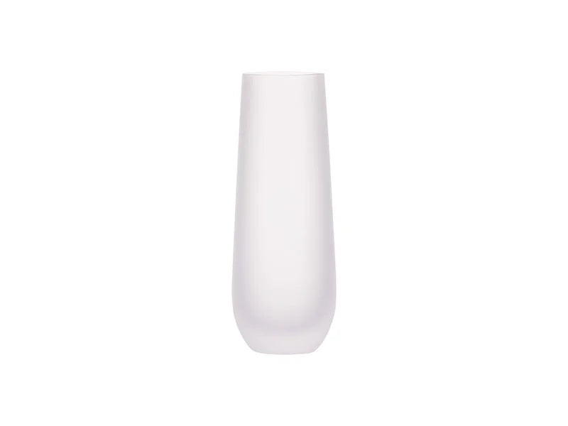 Sublimation 10oz/300ml Stemless Champagne Flutes Glass (Frosted)