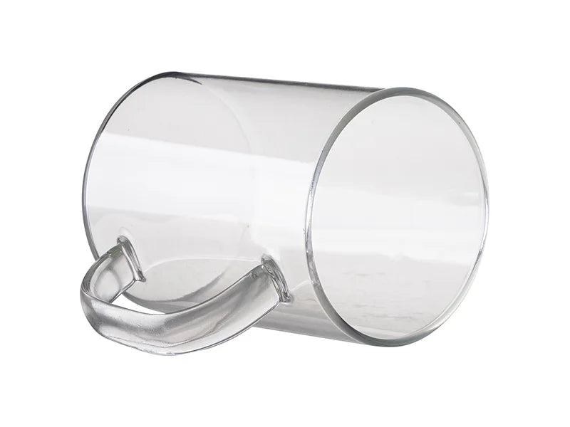 15oz/450ml Glass Mug(Clear)