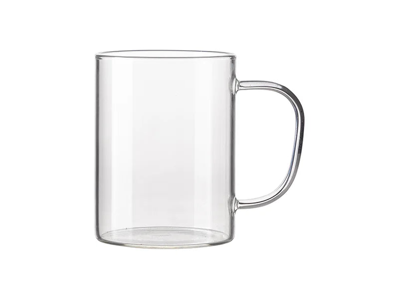 15oz/450ml Glass Mug(Clear)