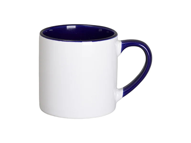 Sublimation 6oz Inner Rim Color Mug (Dark Blue)