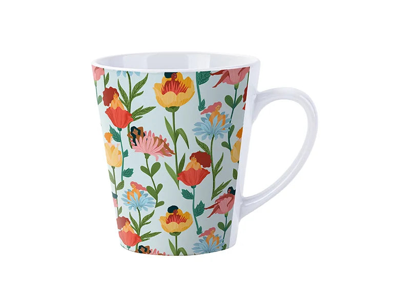Sublimation 12oz Latte Mug(Cone-shape)
