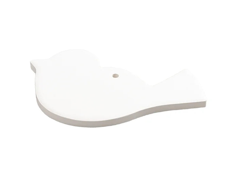 UV Bisque Ceramic Ornament (Bird shape,10.8*6.3cm)