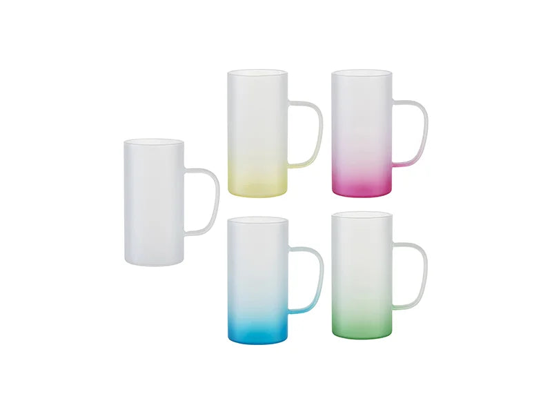 22oz/650m Glass Mug(Frosted)